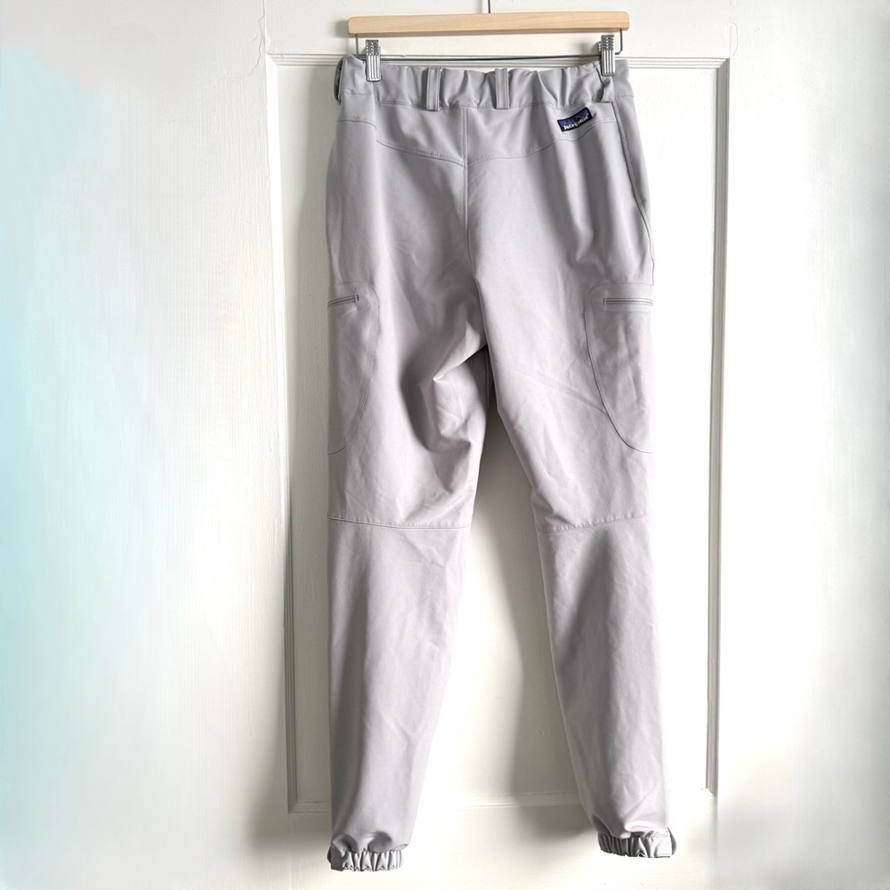 PATAGONIA Alpine Guide Soft Shell Stretch Pants in Light Gray size 8 - Picture 2 of 9